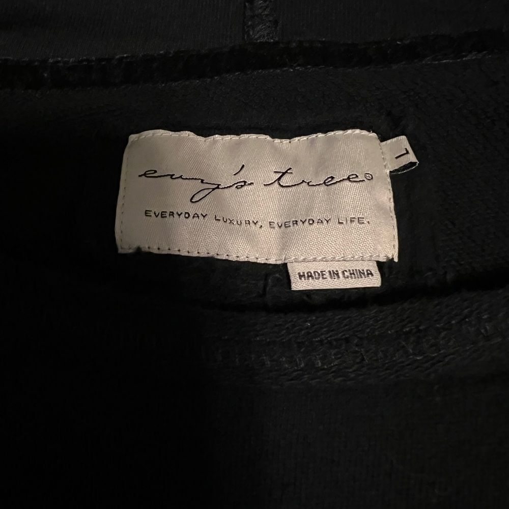 Evy’s Tree Wallis Black Hoodie with Embellishments - Picture 2 of 4